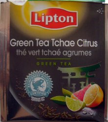 Lipton F ed Green Tea Tchae Citrus - a