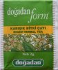 Dogadan form Karisik Bitki Cayi Mixed Herbal Tea - a