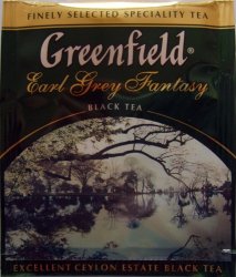 Greenfield Black Tea Earl Grey Fantasy - a