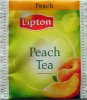 Lipton P Peach Tea - a