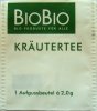 BioBio Kräutertee - a