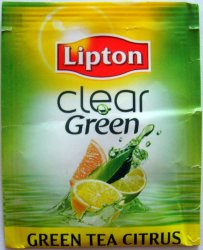 Lipton F Zelen Clear Green Green Tea Citrus - a