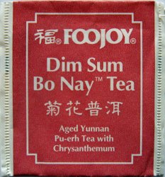 Foojoy Dim Sum Bo Nay Tea - a