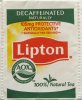 Lipton Retro 100 % Natural Tea 105 mg Protective Antioxidants Decaffeinated naturally - b