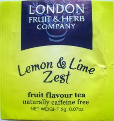 London Lemon and Lime Zest - e