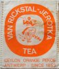 Van Rickstal Jerotka Tea Ceylon Orange Pekoe - a