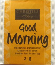 Christies Tea Good Morning - a
