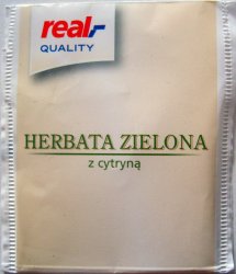 Real Quality Herbata Zielona z cytryna - a