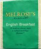 Melroses English Breakfast - a