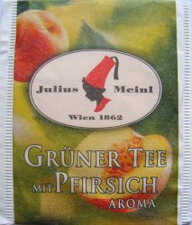 Julius Meinl P Grner Tee mit Pfirsich aroma - a