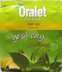 Oralet Cay Ailesi Yesil Cay Nane Limonlu - a