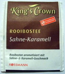 Rossmann Kings Crown Rooibostee Sahne Karamell - a
