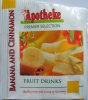 Apotheke F Fruit Drinks Banana and Cinnamon - a