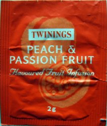 Twinings F Flavoured Fruit Infusion Peach and Passion Fruit - a