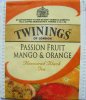 Twinings P Flavoured Black Tea Passion Fruit Mango and Orange - a