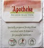 Apotheke P Fruit Drinks Raspberry and Strawberry - a