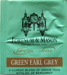 Fortnum & Mason Green Teas Green Earl Grey - a