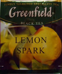 Greenfield Black Tea Lemon Spark - a