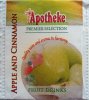 Apotheke P Fruit Drinks Apple and Cinnamon - a