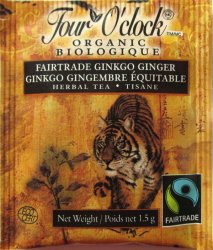 Four OClock Fair Trade Ginkgo Ginger - a