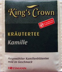 Rossmann Kings Crown Krutertee Kamille - a