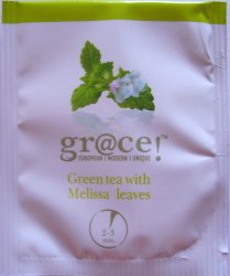 Gr@ce Green Tea with Melissa leaves - b