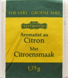 Westminster Groene Thee Met Citroensmaak - b