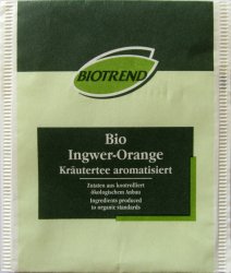 Biotrend Bio Ingwer Orange - a