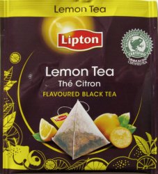 Lipton F Flavoured black tea Lemon Tea - a