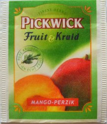 Pickwick 1 Fruit and Kruid Mango Perzik - a