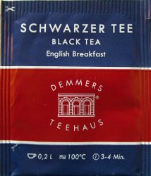 Demmers Teehaus Schwarzer Tee English Breakfast - a