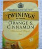 Twinings P Flavoured Black Tea Orange and Cinnamon - a