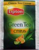 Lipton P Green Tea Citrus - b