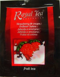 Royal Tea Exclusive Ovocn aj Jahoda a smetana - c