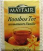 Mayfair Rooibostee aromatisiert Vanille - b