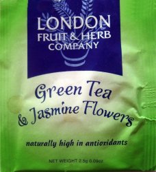 London Green Tea and Jasmine Flowers - b