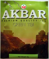 Akbar F Green Tea - a