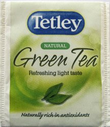 Tetley Green Tea Natural Refreshing light taste - a