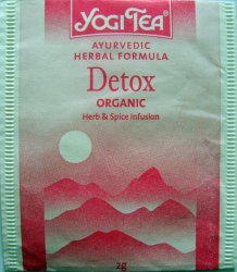 Yogi Tea Ayurvedic Herbal Formula Detox Organic - a