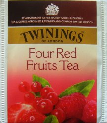 Twinings of London Four Red Fruits Tea - a
