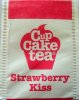 Cup Cake Tea Strawberry Kiss - a