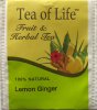 Tea of Life Fruit and Herbal Tea Lemon Ginger - b