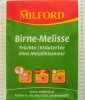 Milford Birne Melisse - b
