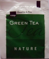 Coop Qualit and Prix Green Tea Nature - a