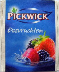 Pickwick 2 Black tea XL Bosvruchten - a