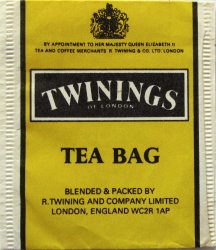 Twinings of London Tea Bag - a