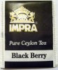 Impra Pure Ceylon Tea Black Berry - a