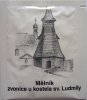 Mlnk zvonice u kostela sv. Ludmily - a