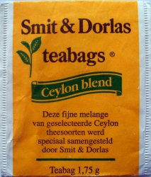 Smit & Dorlas Teabags Ceylon - a