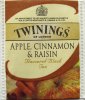 Twinings P Flavoured Black Tea Apple Cinnamon Raisin - a